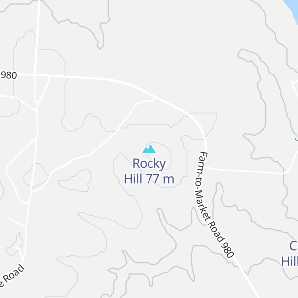Map of Rocky Hill