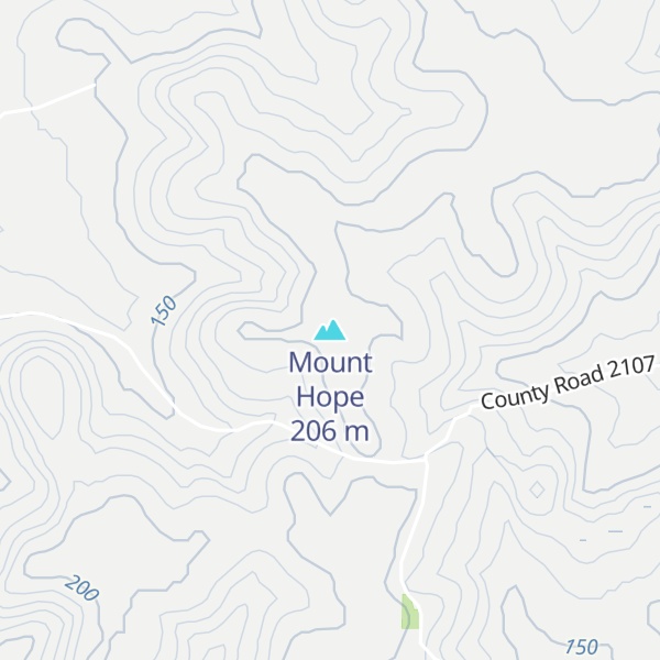 Map of Mount Hope
