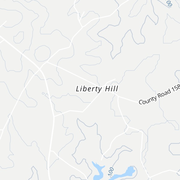 Map of Liberty Hill