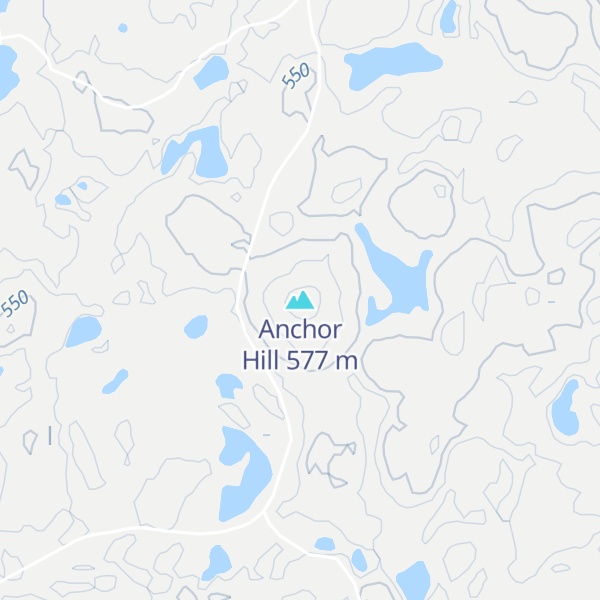 Map of Anchor Hill