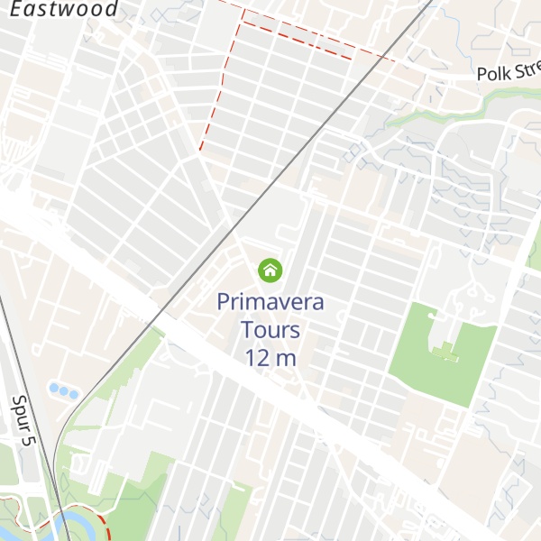 Map of Primavera Tours