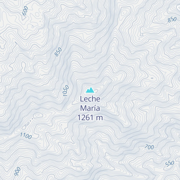 Map of Leche María