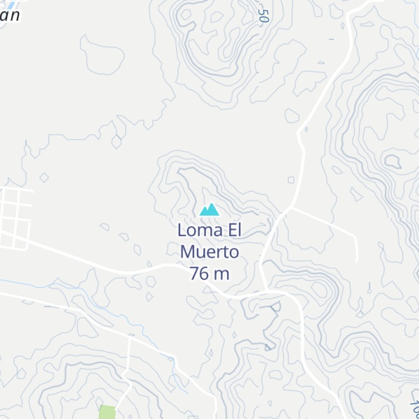 Map of Loma El Muerto