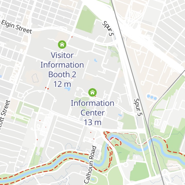 Map of Information Center