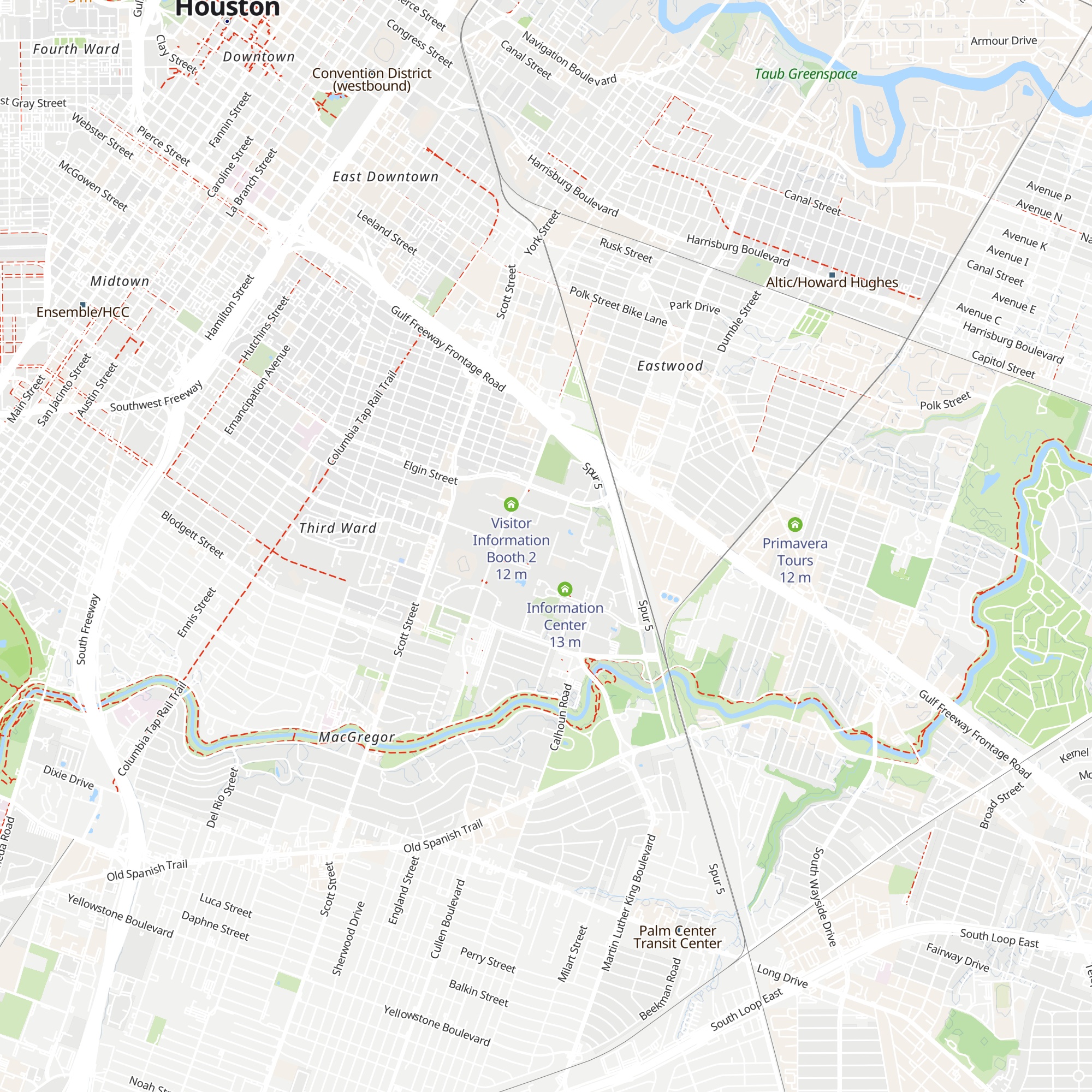 Help Desk map