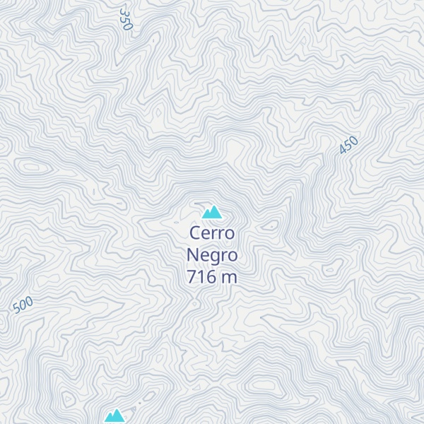 Map of Cerro Negro