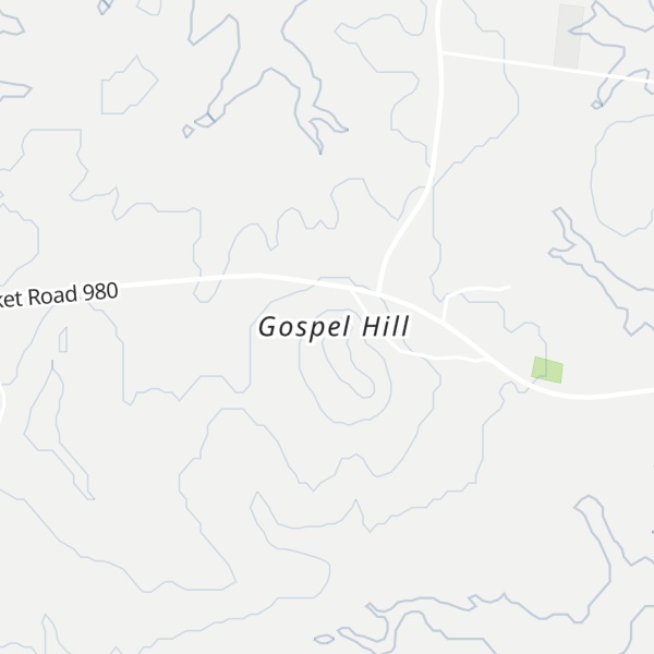 Map of Gospel Hill