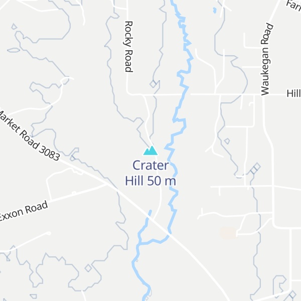 Map of Crater Hill