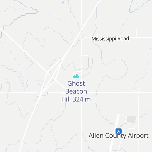Map of Ghost Beacon Hill