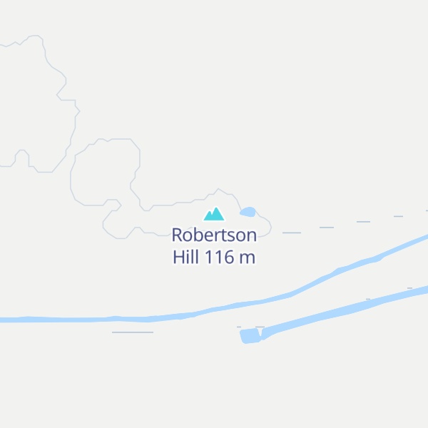 Map of Robertson Hill