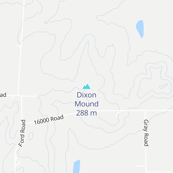Map of Dixon Mound
