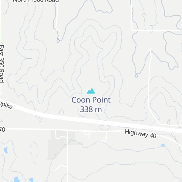 Map of Coon Point