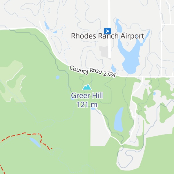 Map of Greer Hill