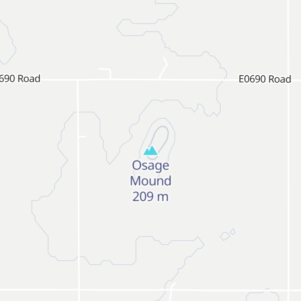 Map of Osage Mound