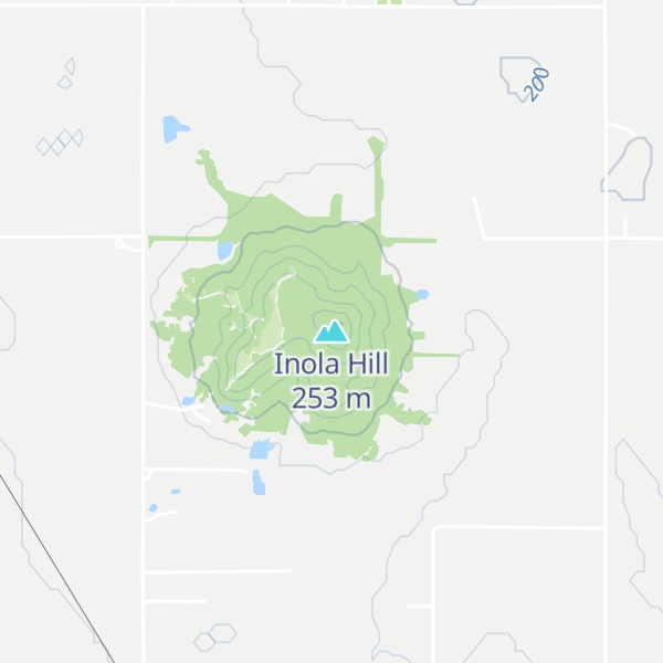 Map of Inola Hill