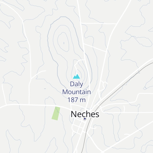 Map of Daly Mountain