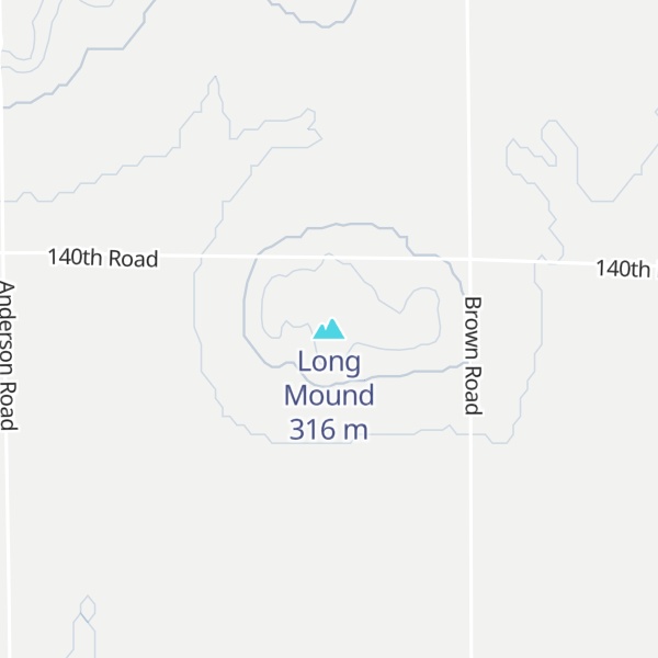 Map of Long Mound