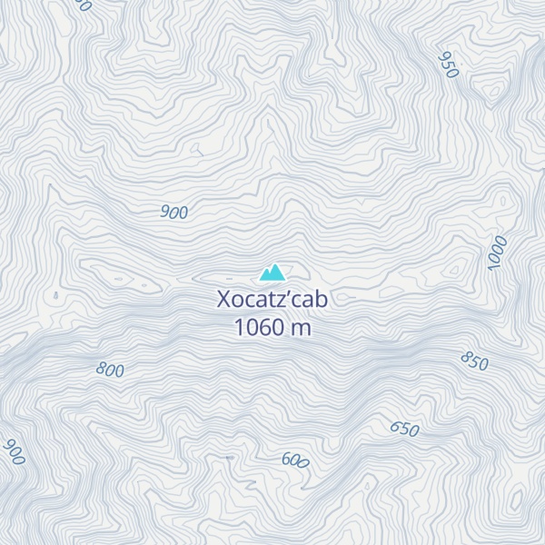 Map of Xocatz’cab