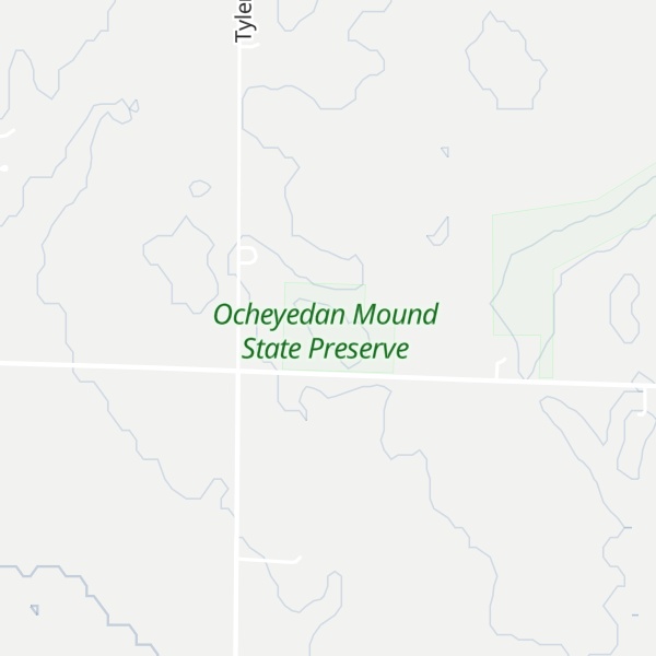 Map of Ocheyedan Mound