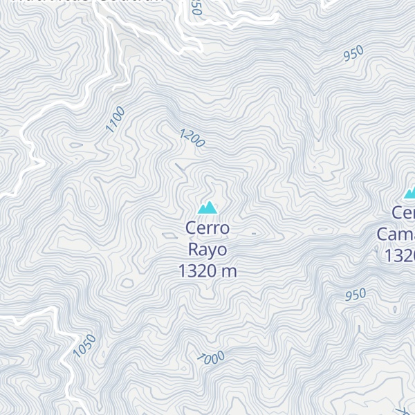 Map of Cerro Rayo