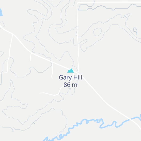 Map of Gary Hill