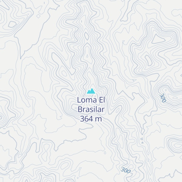 Map of Loma El Brasilar