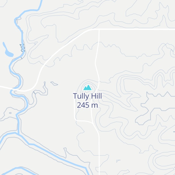 Map of Tully Hill