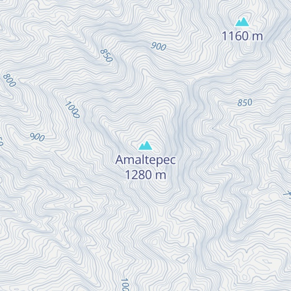 Map of Amaltepec