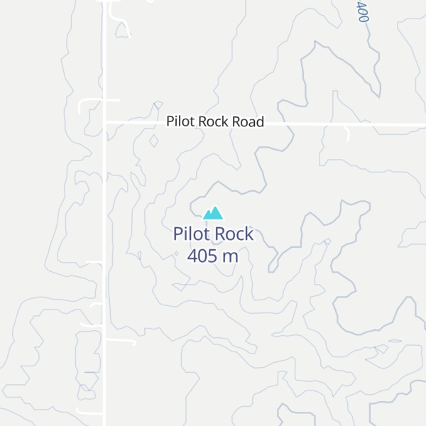 Map of Pilot Rock
