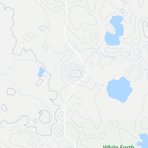Map of Strawberry Mountain