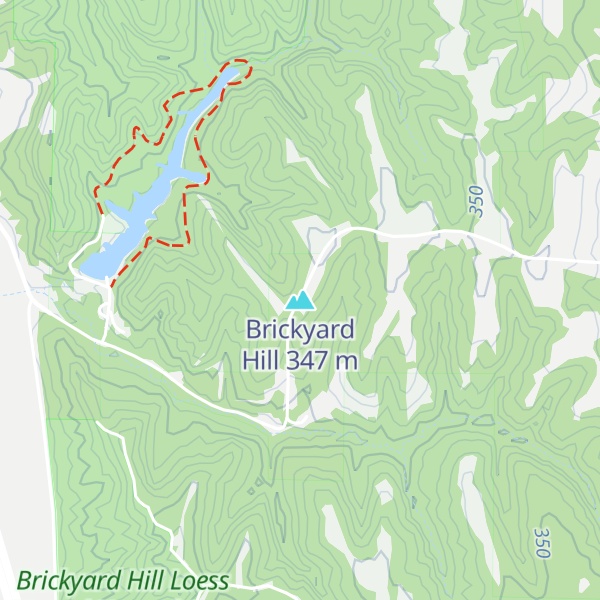 Map of Brickyard Hill