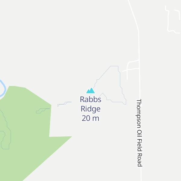 Map of Rabbs Ridge