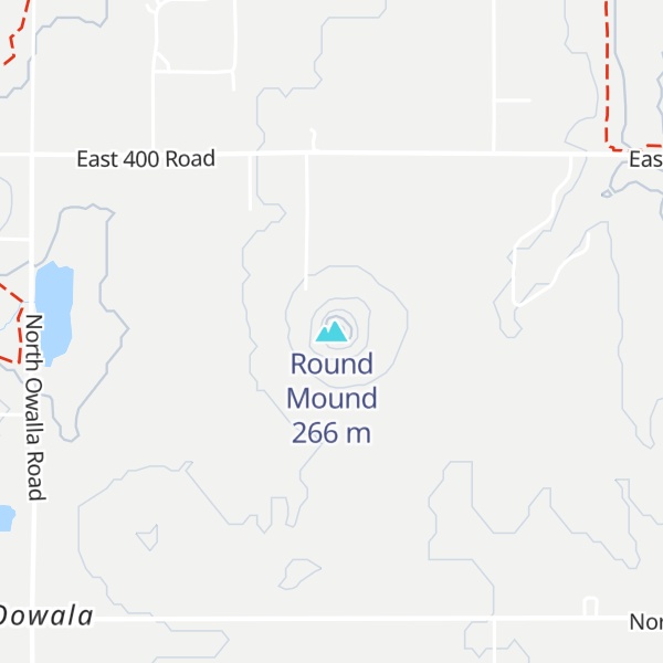 Map of Round Mound