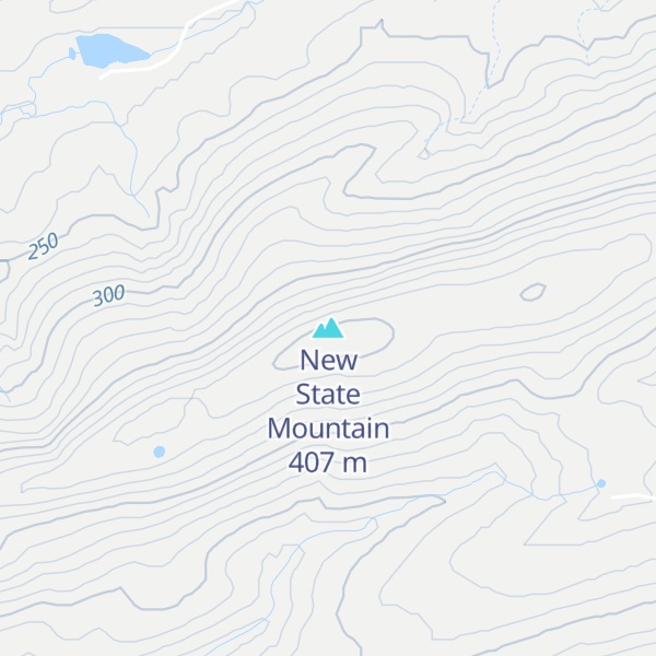 Map of New State Mountain