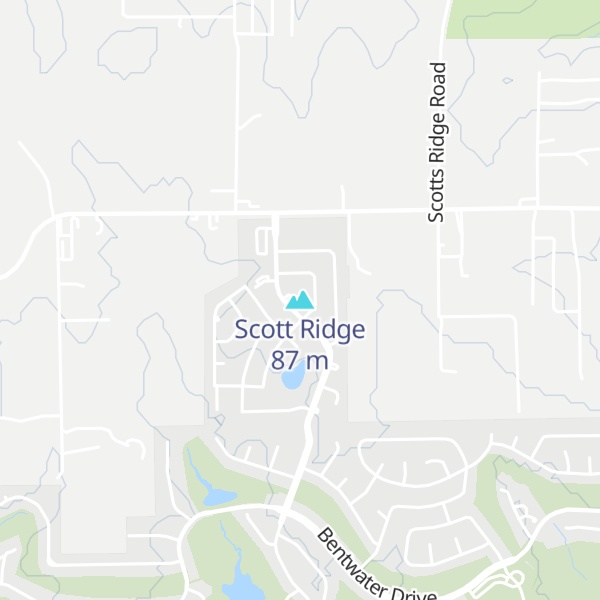 Map of Scott Ridge