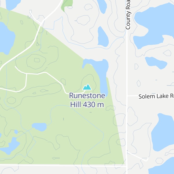 Map of Runestone Hill