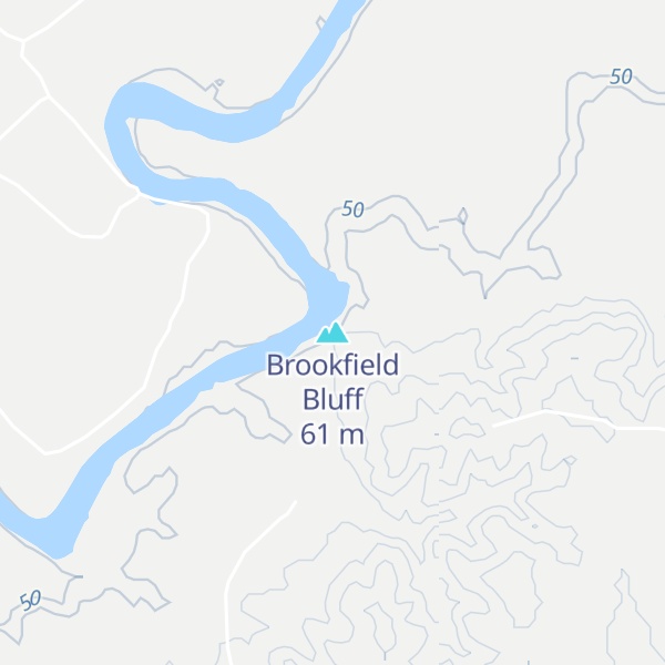 Map of Brookfield Bluff