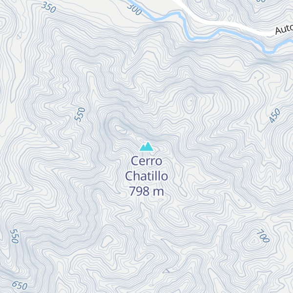 Map of Cerro Chatillo