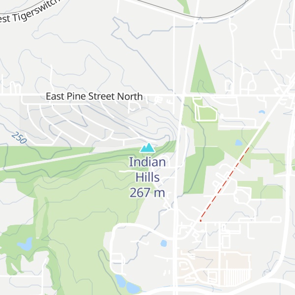 Map of Indian Hills