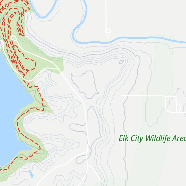 Map of Table Mound