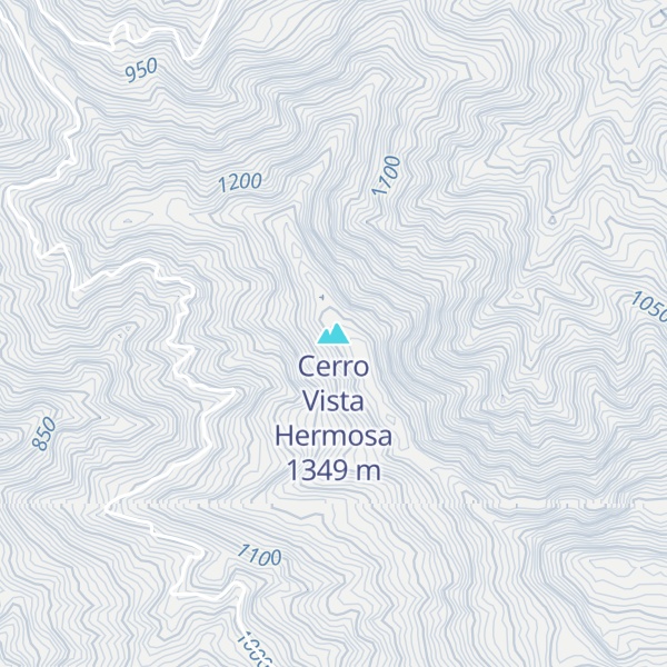 Map of Cerro Vista Hermosa