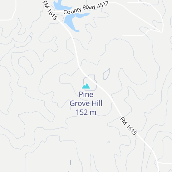 Map of Pine Grove Hill