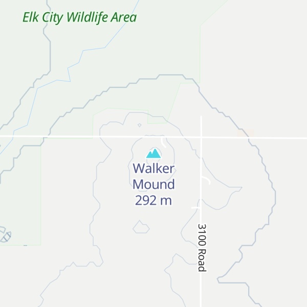 Map of Walker Mound