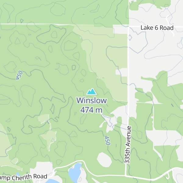Map of Winslow