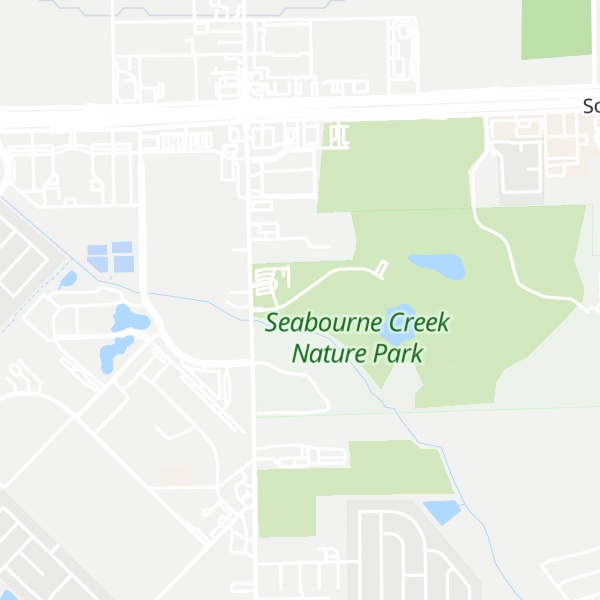 Map of Seabourne Creek Park Hill