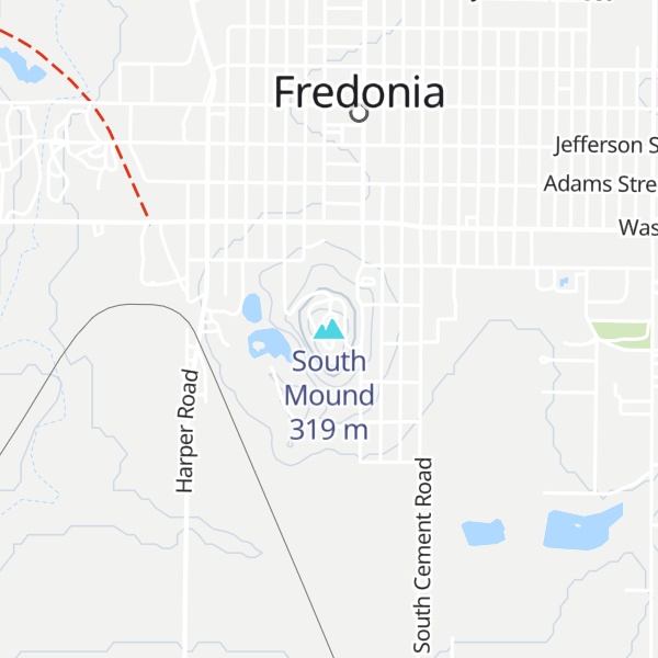 Map of South Mound