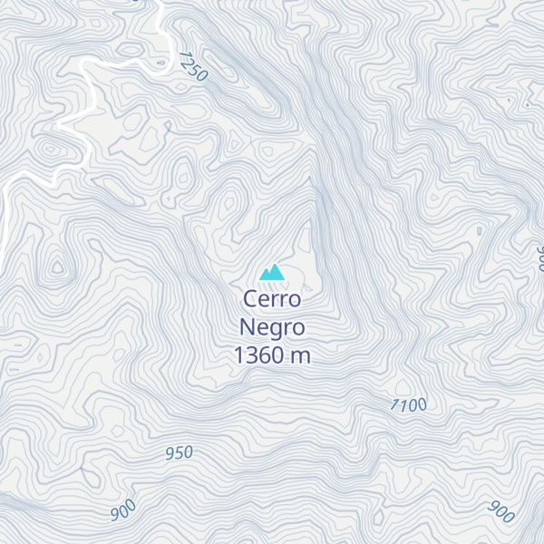 Map of Cerro Negro