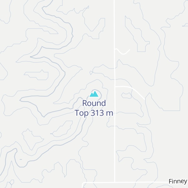 Map of Round Top