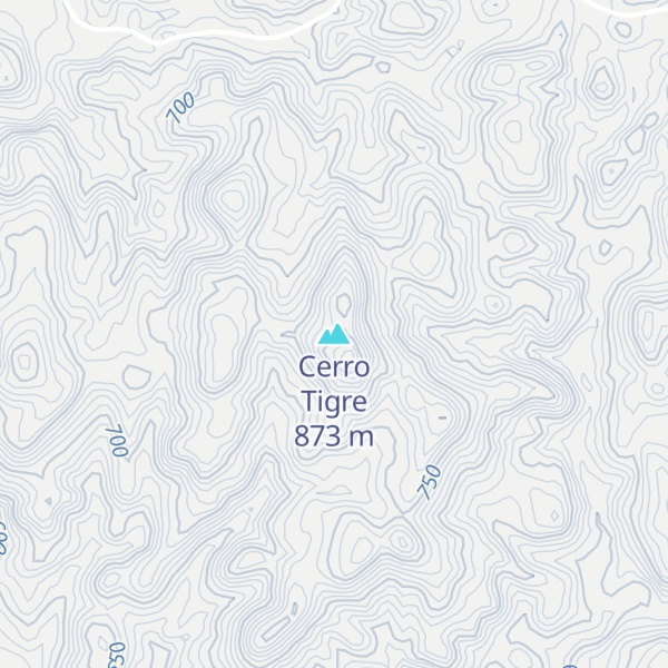 Map of Cerro Tigre