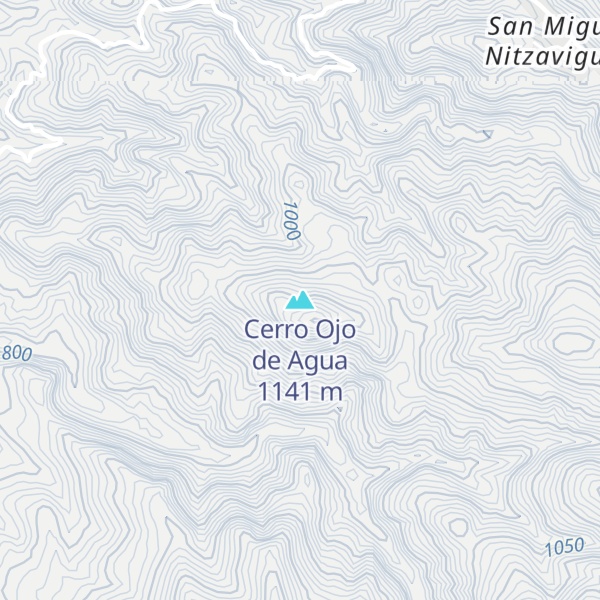Map of Cerro Ojo de Agua
